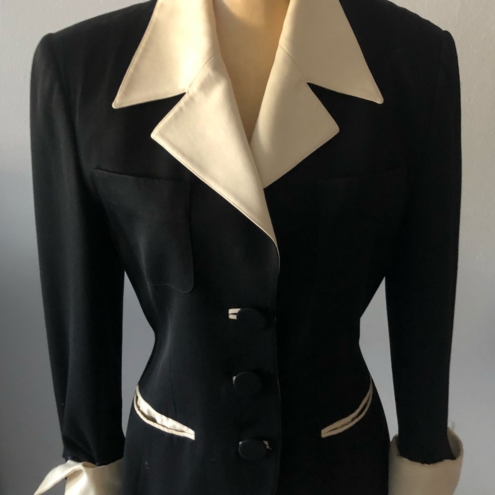 Lolita Lempicka jacket black and beige